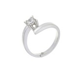 Δαχτυλιδι Μονοπετρο με Διαμαντι 0,40 Ct , F , VS1